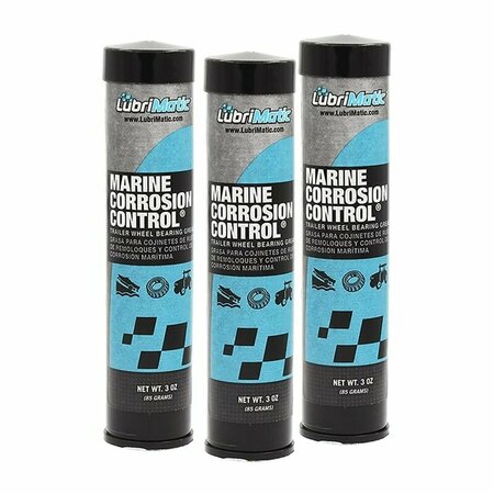 LUBRIMATIC MARINE COROSN GREASE, 3PK 11397